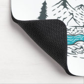 Die große Außenanlage 2 Mousepad (Ecke)