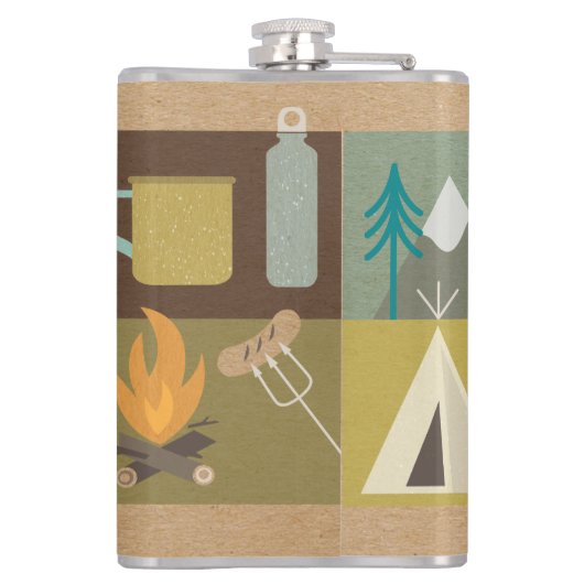 Die große Außenanlage Flachmann (Rückseite)