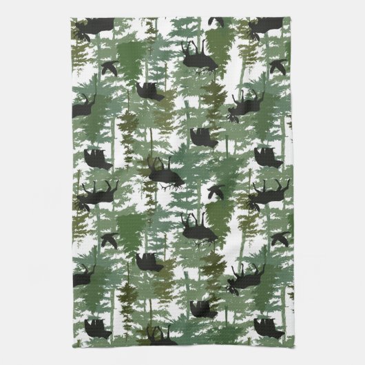 Die große Außenanlage Geschirrtuch (Vertikal)