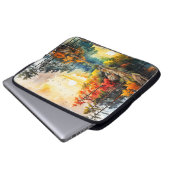 Die große Außenanlage Laptopschutzhülle (Vorne Knopf)