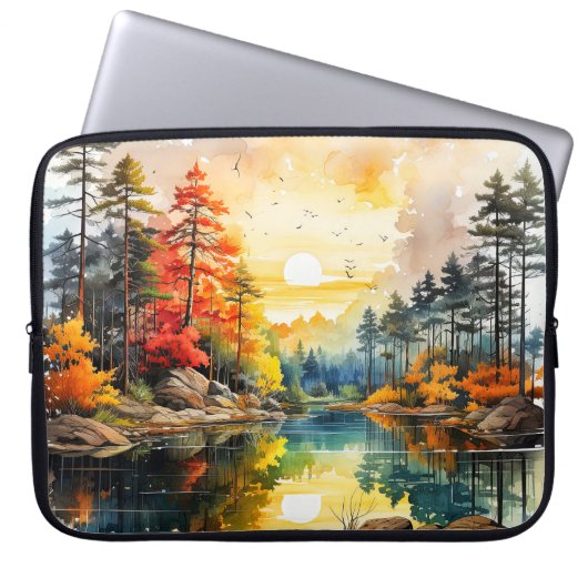 Die große Außenanlage Laptopschutzhülle (Vorderseite)