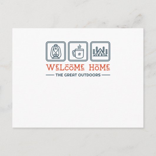 Die große Außenanlage Postkarte (Vorderseite)