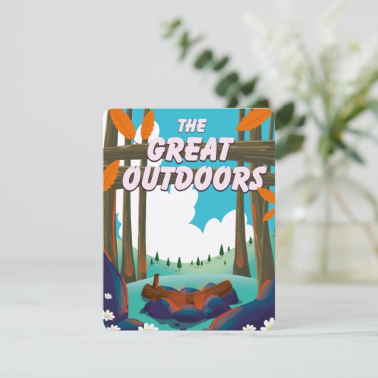 Die große Außenwelt! (Stehend Vorderseite)