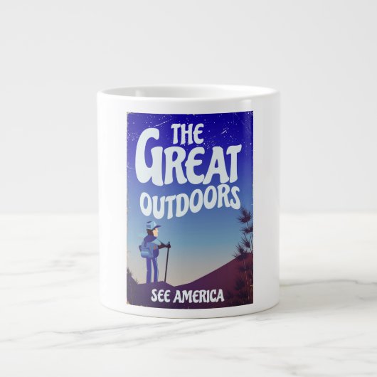 Die große Außenwelt. Jumbo-Tasse (Vorderseite)