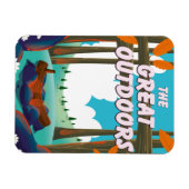 Die große Außenwelt! Magnet (Horizontal)