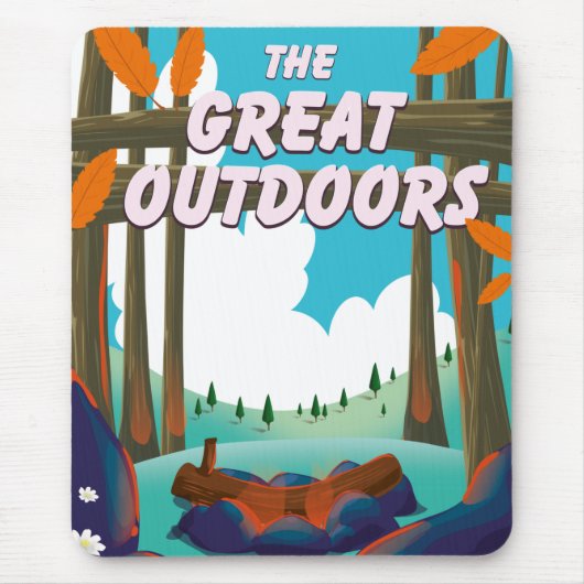 Die große Außenwelt! Mousepad (Vorne)