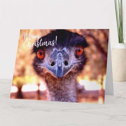 Die große australische Weihnachtskarte WWU Karte (Vorderseite)