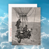 Die große Balonabenteuer-Postkarte Postkarte