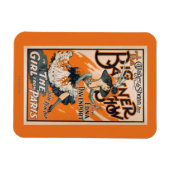 Die große Banner-Show "Das Mädchen aus Paris" Magnet (Horizontal)