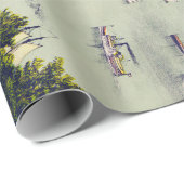 Die große Bartholdi-Statue, Freiheitsstatue Geschenkpapier (Rolleneckpunkt)