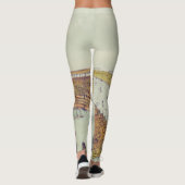 Die große Bartholdi-Statue, Freiheitsstatue Leggings (Rückseite)