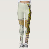 Die große Bartholdi-Statue, Freiheitsstatue Leggings (Vorderseite)