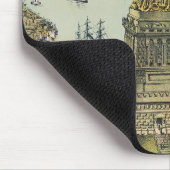 Die große Bartholdi-Statue, Freiheitsstatue Mousepad (Ecke)