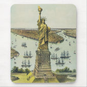Die große Bartholdi-Statue, Freiheitsstatue Mousepad (Vorne)