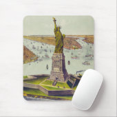 Die große Bartholdi-Statue, Freiheitsstatue Mousepad (Mit Mouse)