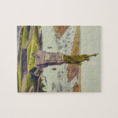 Die große Bartholdi-Statue, Freiheitsstatue Puzzle (Horizontal)