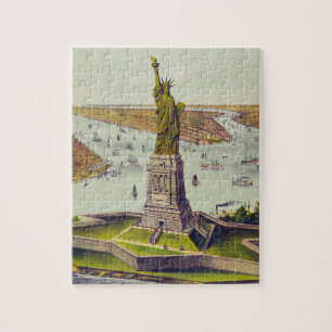 Die große Bartholdi-Statue, Freiheitsstatue Puzzle