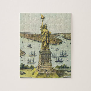 Die große Bartholdi-Statue, Freiheitsstatue Puzzle