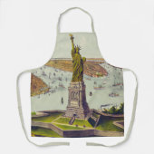 Die große Bartholdi-Statue, Freiheitsstatue Schürze (Vorderseite)