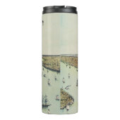 Die große Bartholdi-Statue, Freiheitsstatue Thermosbecher (Rückseite)