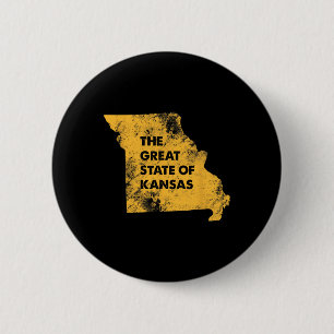 Die große Bundesstaat Kansas Missouri Karte  Button