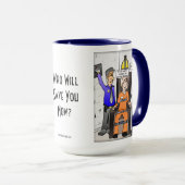 Die große Combo-Tasse gefunden Tasse (VorderseiteRechts)