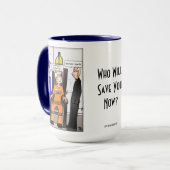 Die große Combo-Tasse gefunden Tasse (Vorderseite Links)