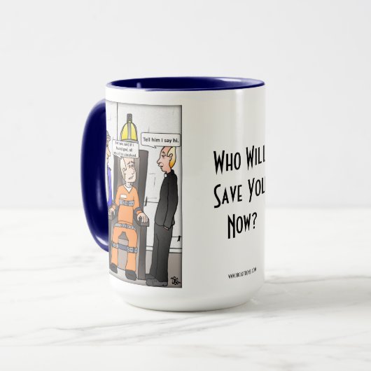 Die große Combo-Tasse gefunden Tasse (Vorderseite Links)