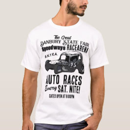 Die Große Danbury Staat Fair Racearena 2-seitig T! T-Shirt