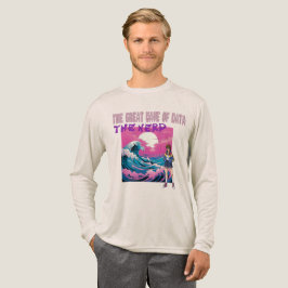 Die große Datenwelle Tri-Blend Shirt