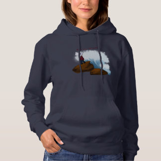 Die Größe der Retter-erwachsenen Frauen Hoodie