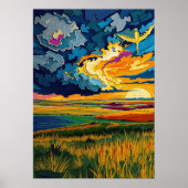 Die Große Ebene - Endloser Horizont Poster (Vorne)