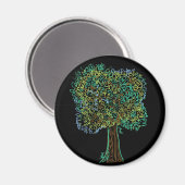 Die große Eiche Magnet (Vorderseite/Rückseite)