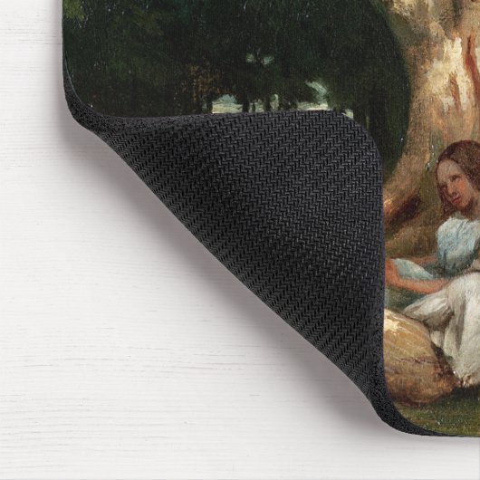 Die große Eiche Mousepad (Ecke)