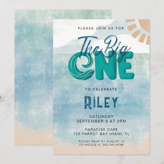 Die große Einladung (Vorne/Hinten)