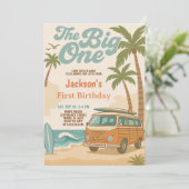 Die große Einladung zum 1. Geburtstag (Stehend Vorderseite)