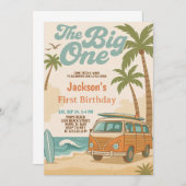 Die große Einladung zum 1. Geburtstag (Vorne/Hinten)