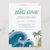 Die große Einladung zum ersten Geburtstag (Vorne/Hinten)