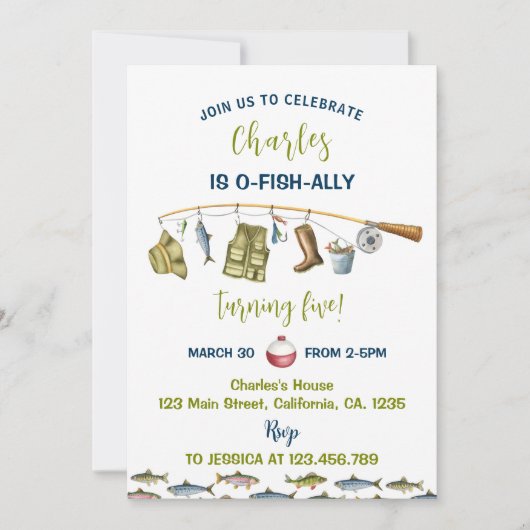 Die große Einladung zum Geburtstag (Vorderseite)