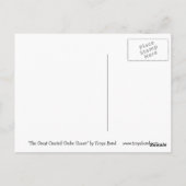Die große, erschaffene Grebe-Königin Postkarte (Rückseite)