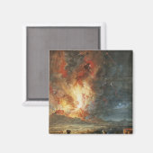 Die große Eruption des Vesuvs Magnet (Vorderseite/Rückseite)