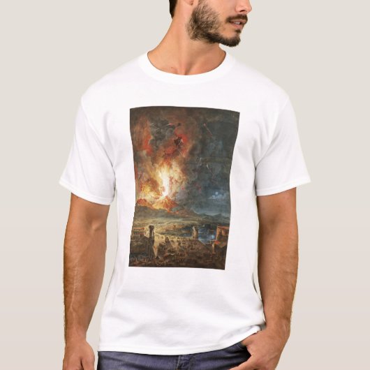 Die große Eruption vom Vesuv T-Shirt (Vorderseite)
