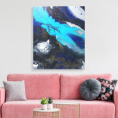 "Die große Expansion." Leinwanddruck (Insitu (Wohnzimmer))