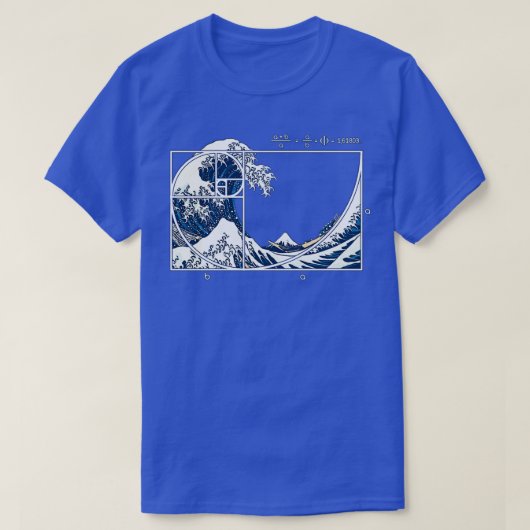 Die Große Fibonacci-Welle 2 T-Shirt (Design vorne)