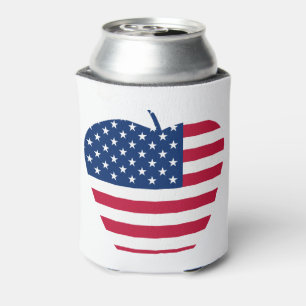 Die große Flagge NYC Apples Amerika Dosenkühler