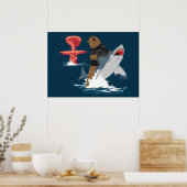 Die große Flucht - Bärenhaie-Kavallerie Poster (Küche)