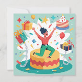 Die große Flucht Einladung (Vorderseite)