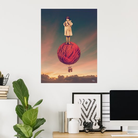 Die große Flucht Poster (Heimbüro)