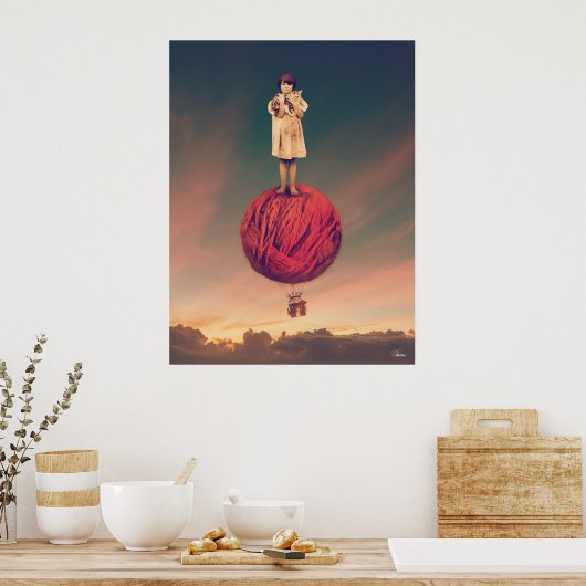 Die große Flucht Poster (Küche)