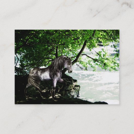 Die große Flussdividende Mini Print Visitenkarte (Vorderseite)